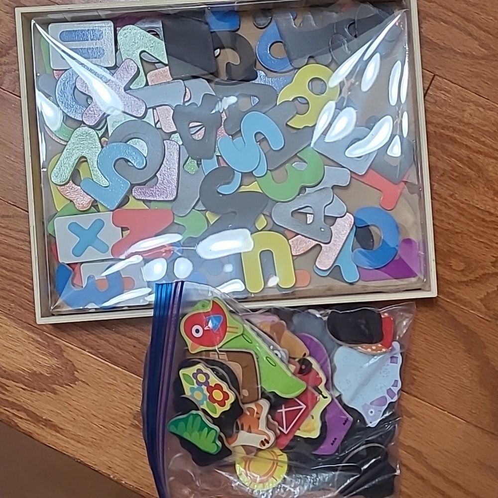 Spark create imagine wooden magnetic pieces - Picture 2 of 3